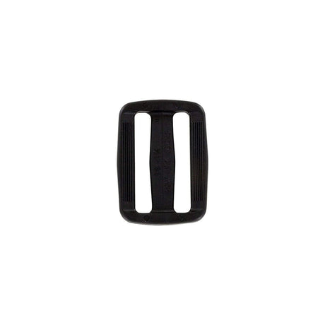 1 1/2" Black, Sliplock Tri-Glide Slide Buckle, Plastic