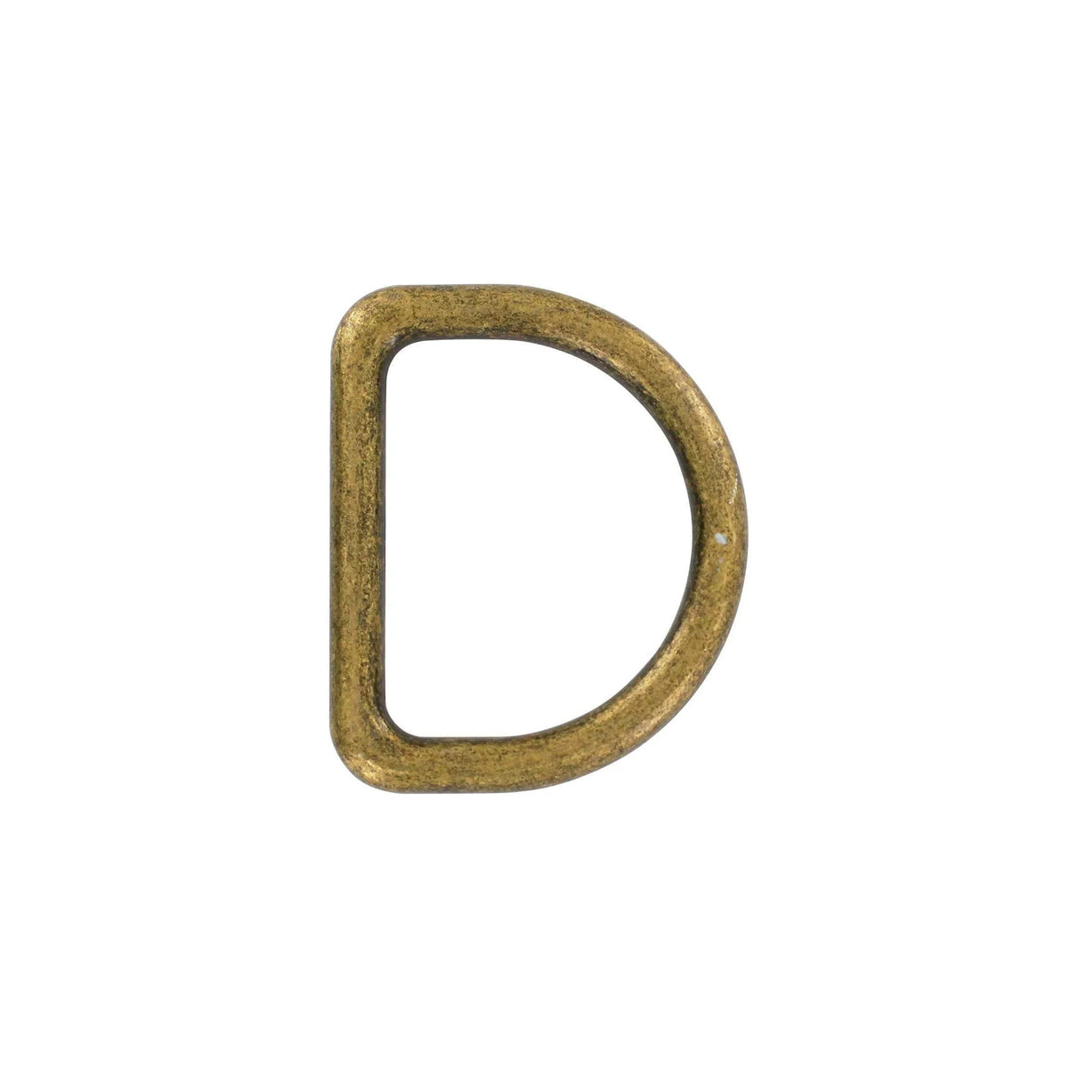 1 7/8" Antique Brass, Cast D-Ring, Zinc Alloy