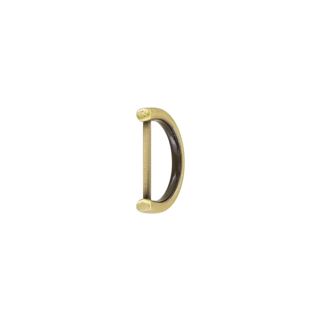 1"Antique Brass, D-Ring Handle Loop, Zinc Alloy, #P-3165-ANTB