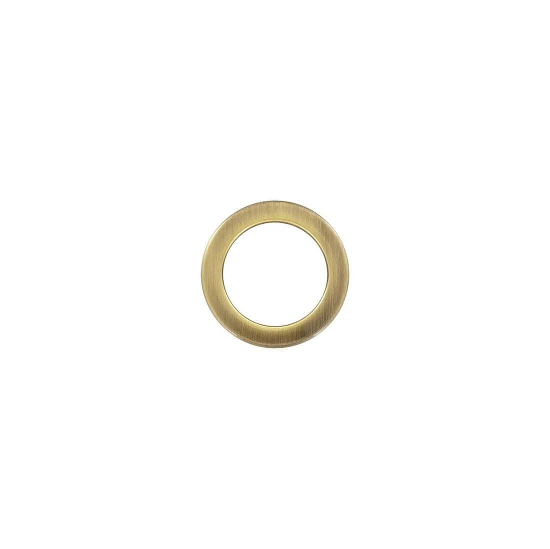 1"Antique Brass, Flat Round Ring, Zinc Alloy, #P-3164-ANTB