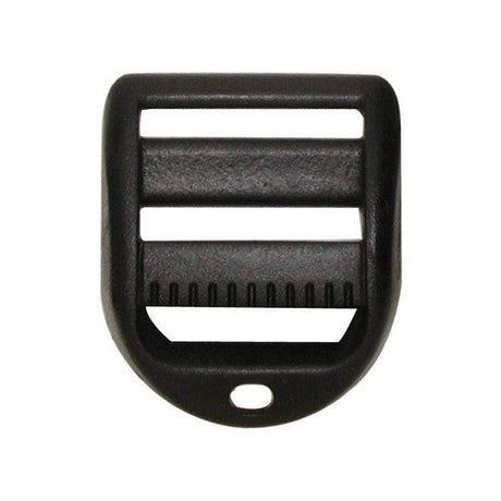 1", Black, Tensionlock With Hole, Plastic