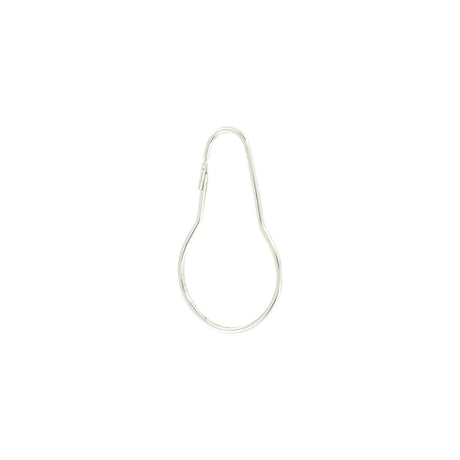 2 1/2" Shiny Nickel, Golf Towel Ring, Steel