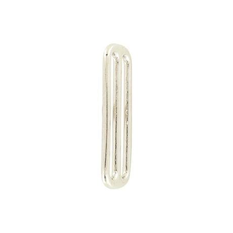 2" Shiny Nickel, Cast Triglide, Solid Brass