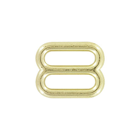 5/8" Brass, Cast Rounded Tri Bar Slide, Zinc Alloy