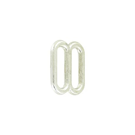 5/8" Nickel, Cast Rounded Tri Bar Slide, Zinc Alloy