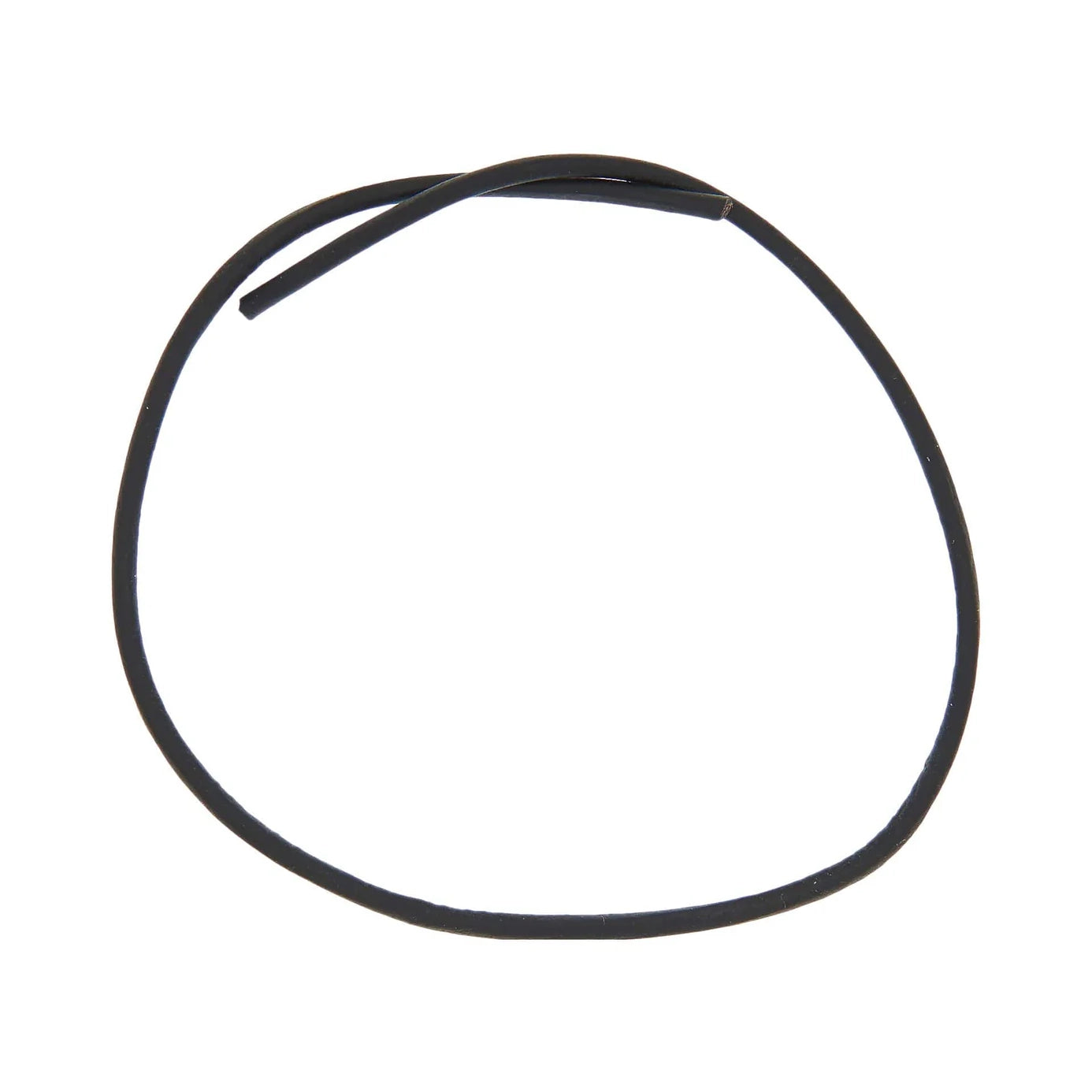 1/16" (5mm)Black, Round Cord, Leather, #M-1630-NATBLK