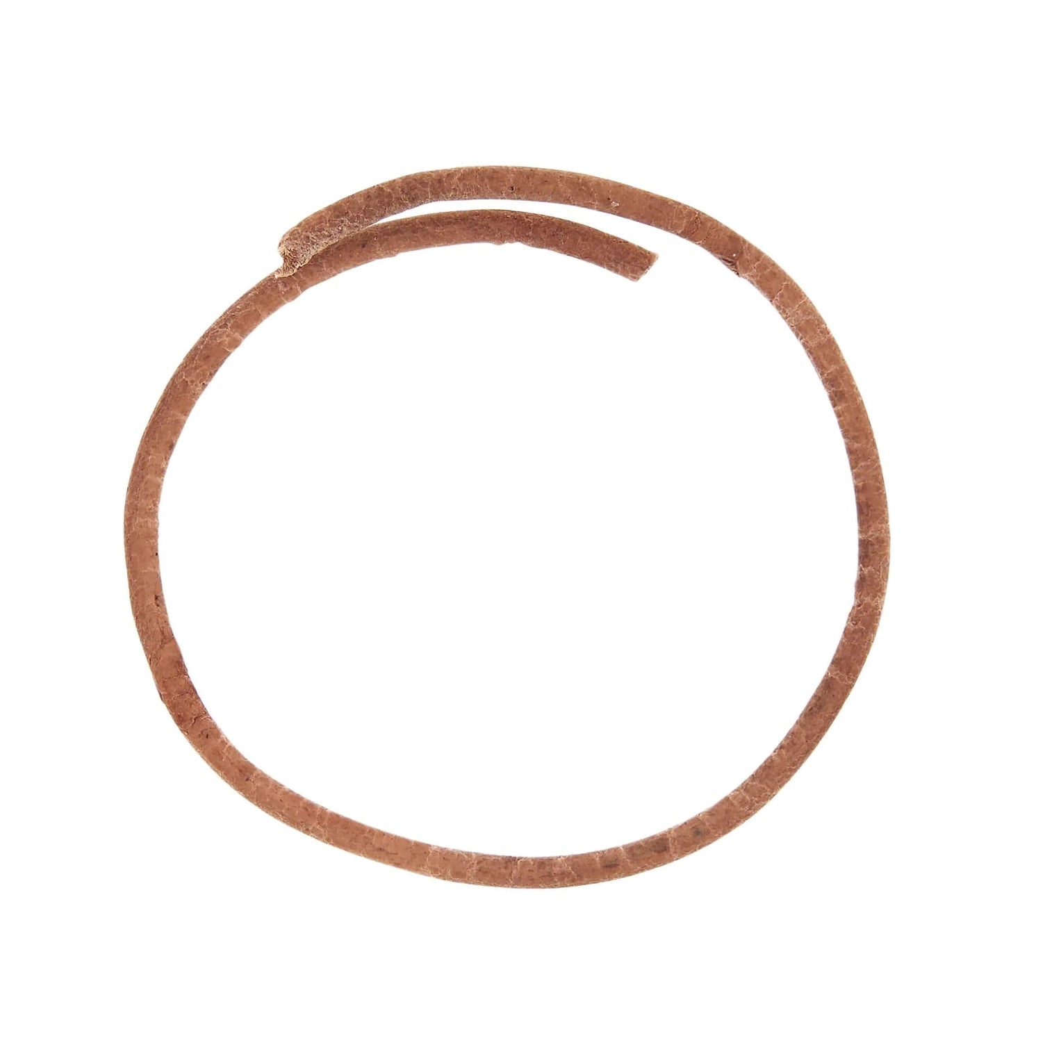 1/16" (5mm)Natural, Round Cord, Leather, #M-1630-NAT