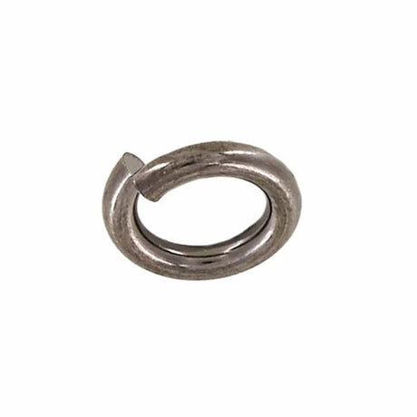 1/4" Gunmetal, Split Round Jump Ring, Solid Brass