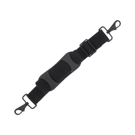 52" Black, Polypro Shoulder Strap with Pad, Polyester