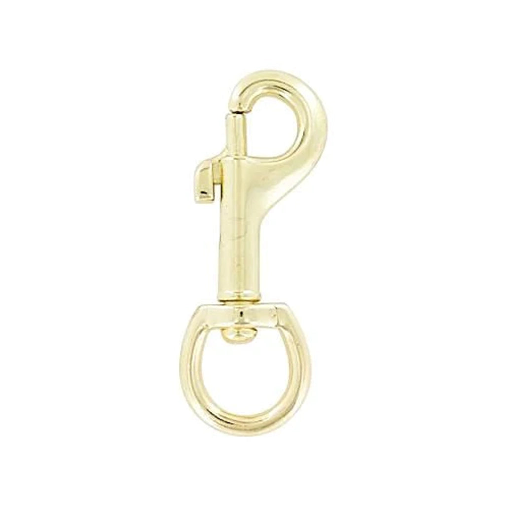 1/2" Brass, Swivel Snap Hook, Zinc Alloy, #P-1568-BP