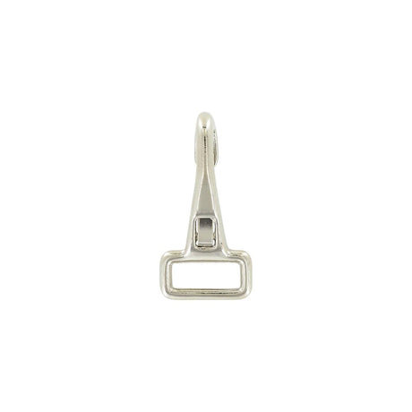1" Nickel, 3" Halter Snap Hook, Steel