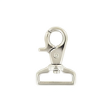1" Nickel, Trigger Swivel Snap Hook, Zinc Alloy- 4pk