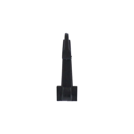 2" Black, Snap Hook, Plastic-PK4