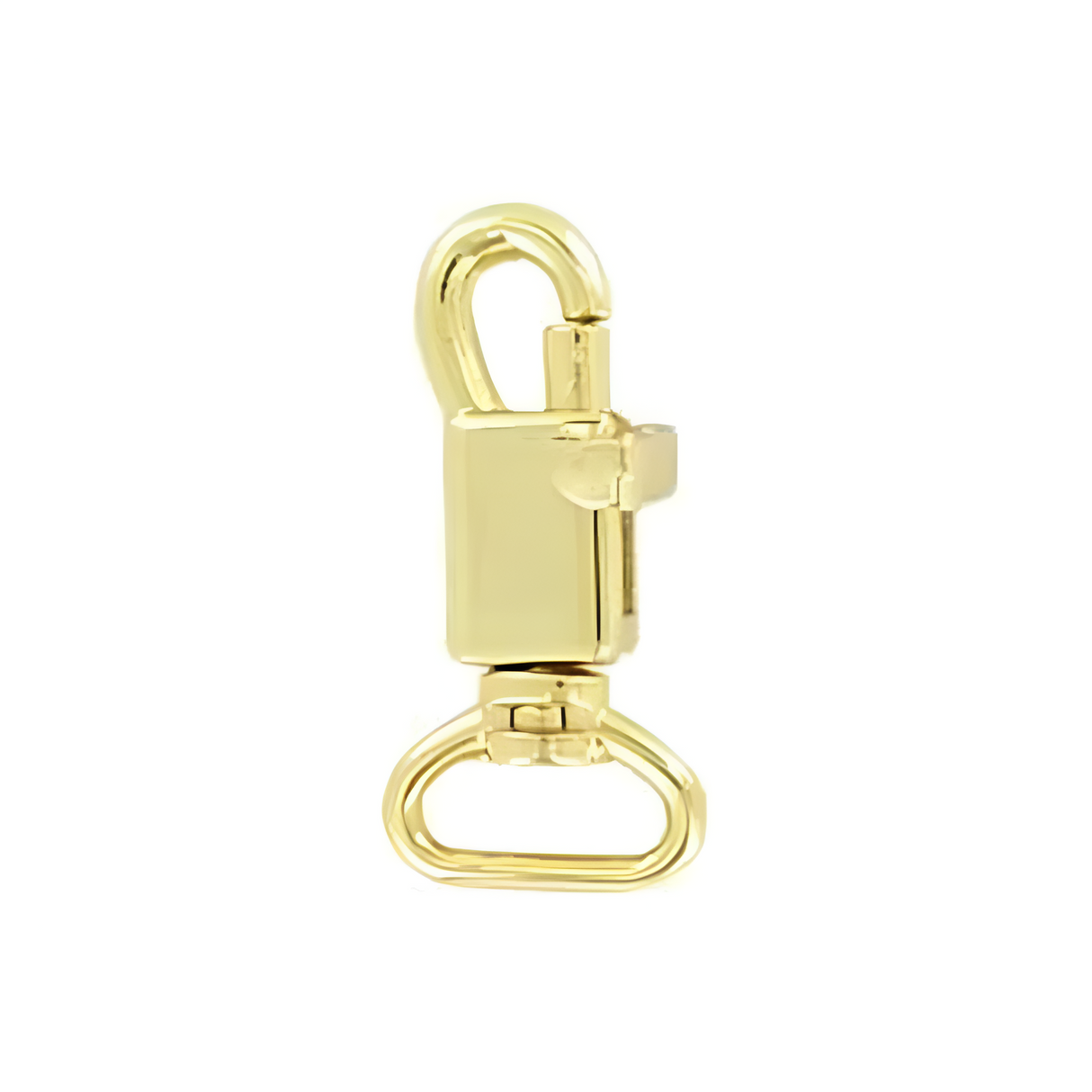 3/8" Shiny Gold, Trigger Swivel Snap Hook, Zinc Alloy-PK5