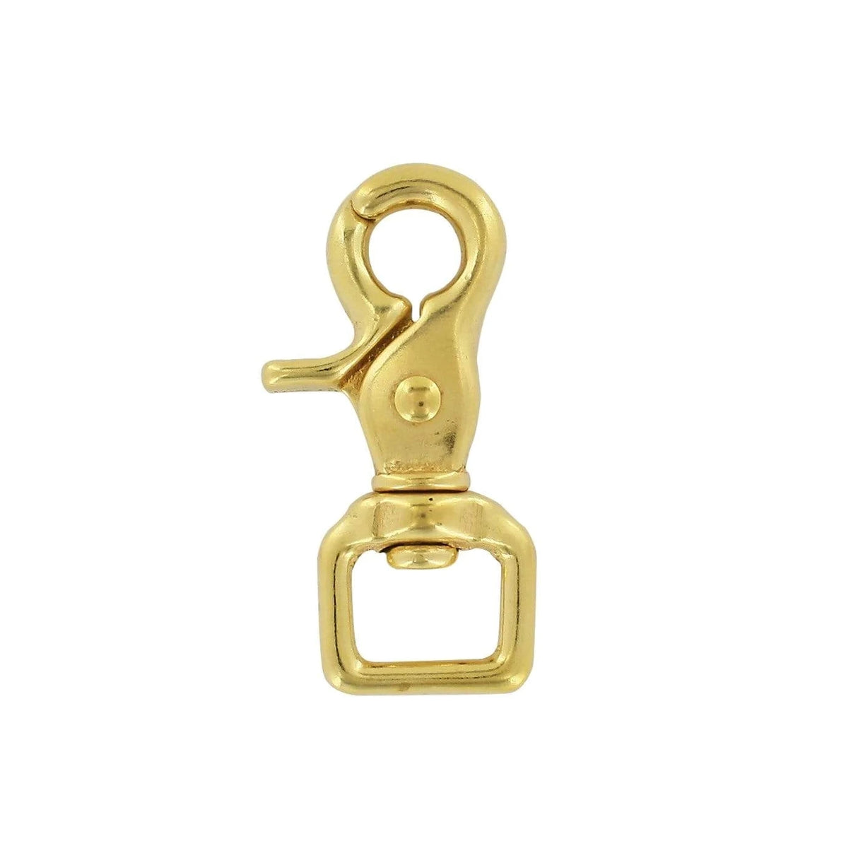 5/8" Brass, Swivel Snap Hook, Solid Brass, #P-1932