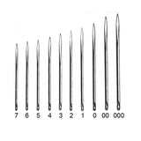 Size 4, C.S Osborne 3 Cornered Point Glover Needle