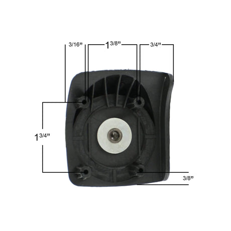 40mm Front Spinner Wheel Pair, Plastic