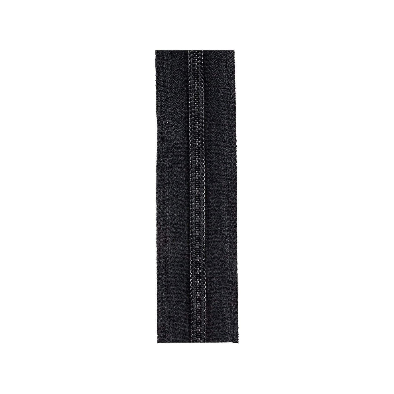 #5 Black, YKK Coil Zipper Tape, Nylon, #5CN-BLK