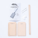 Leather Luggage Tag Kit