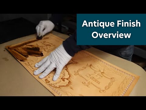 leather antique finish｜TikTok Search
