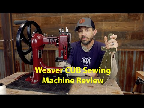 Master Tool Cub Manual Leather Sewing Machine, Aluminum