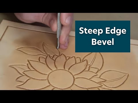 Steep Beveler Checkered Stamping Tool