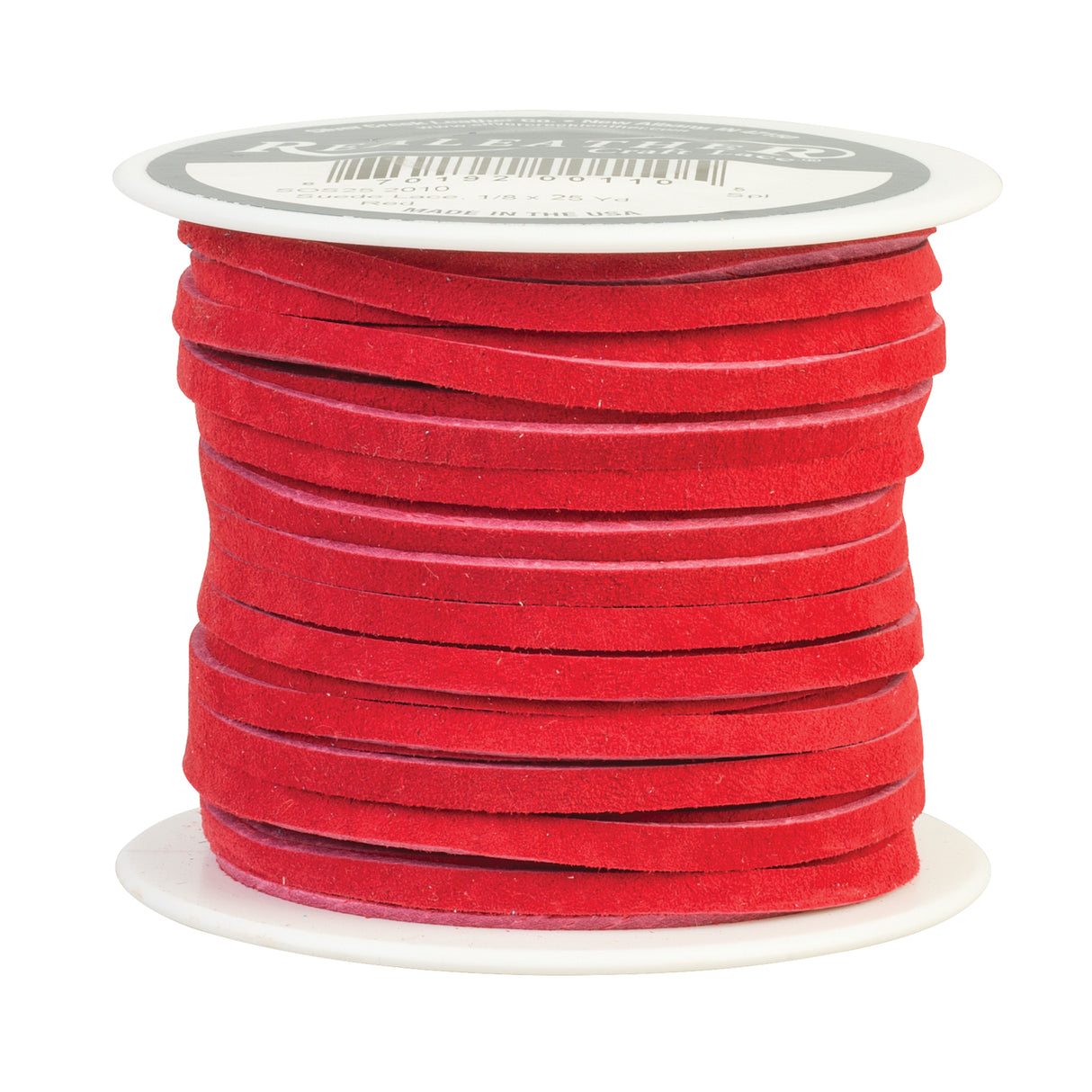 Spooled Suede Lace, 1/8" x 25 yards