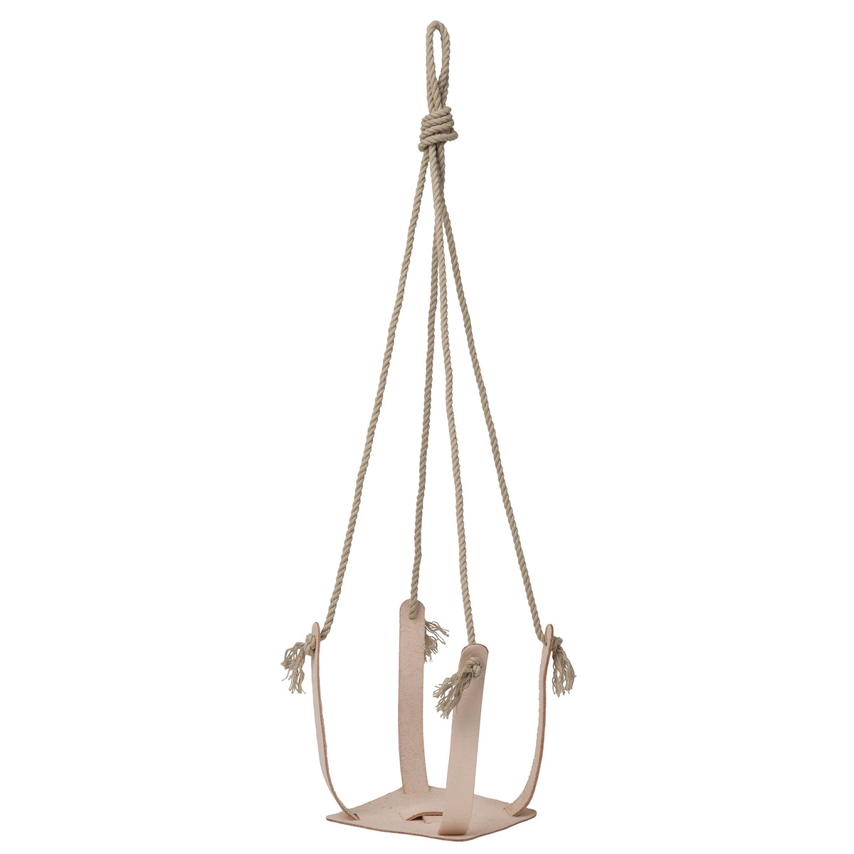 Leather Hanging Planter Kit