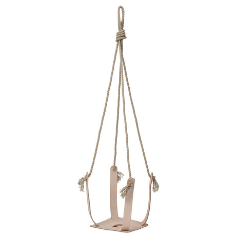 Leather Hanging Planter Kit