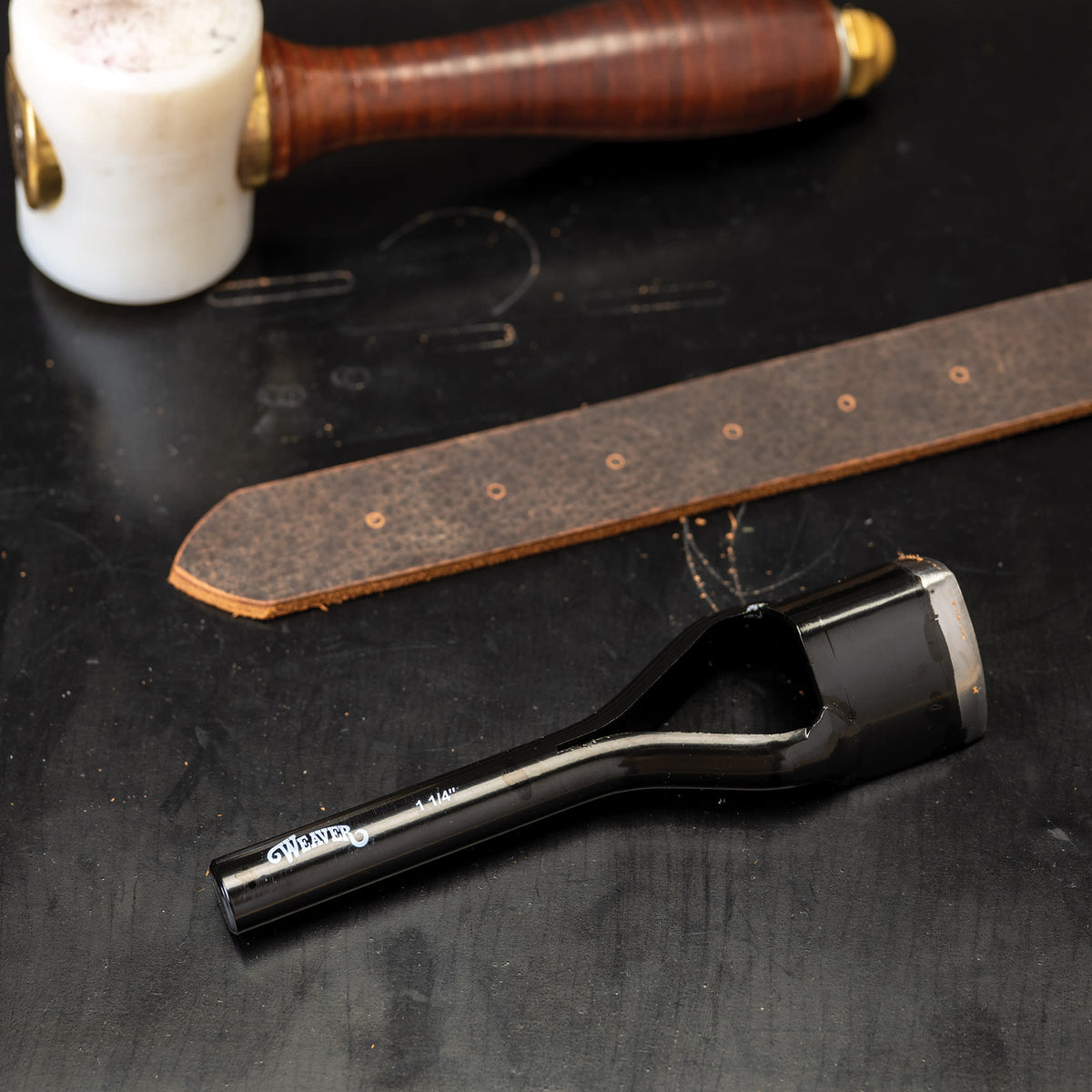 Weaver English Point Strap End Punch