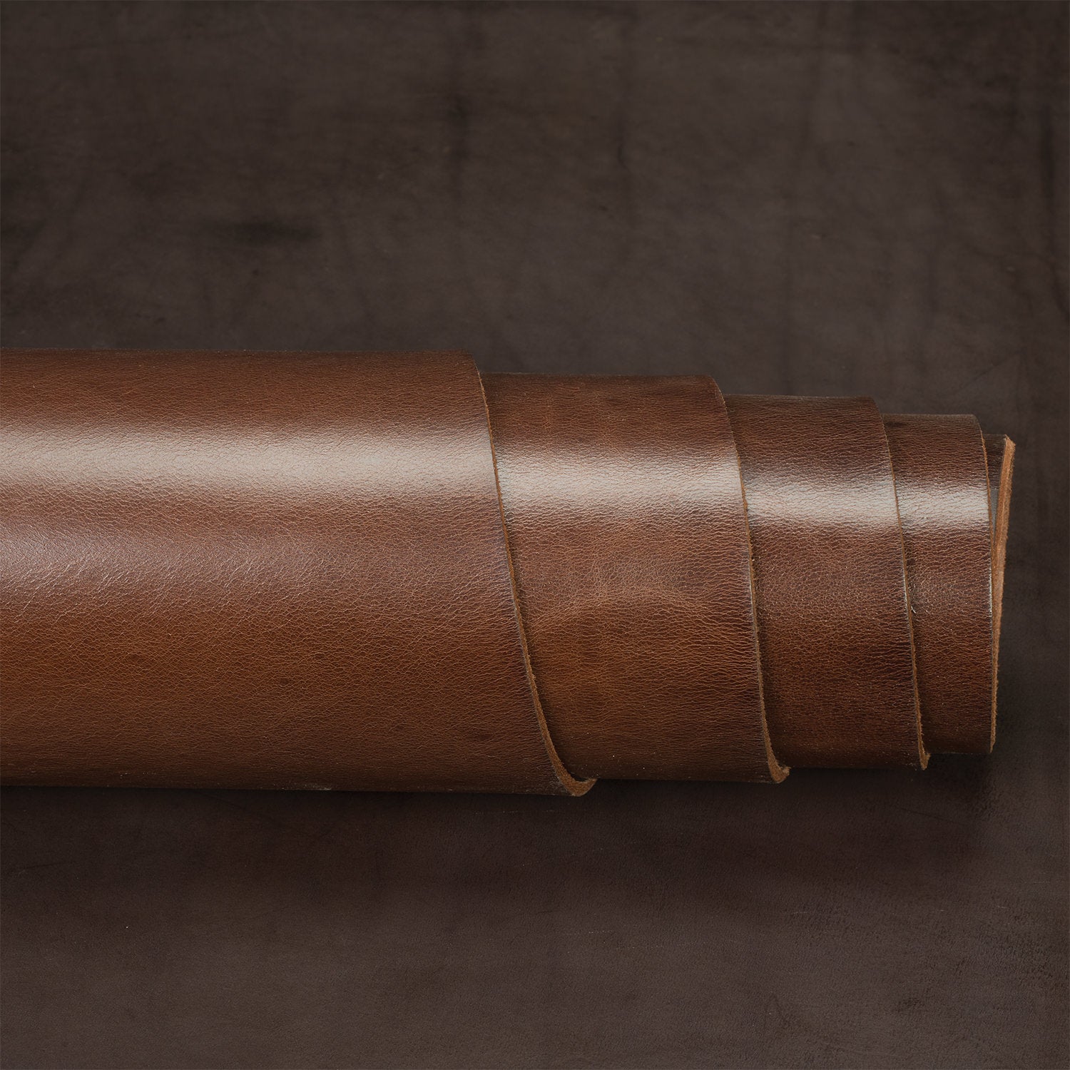 8-9 oz. Finished Double Shoulders Leather, Distressed Look