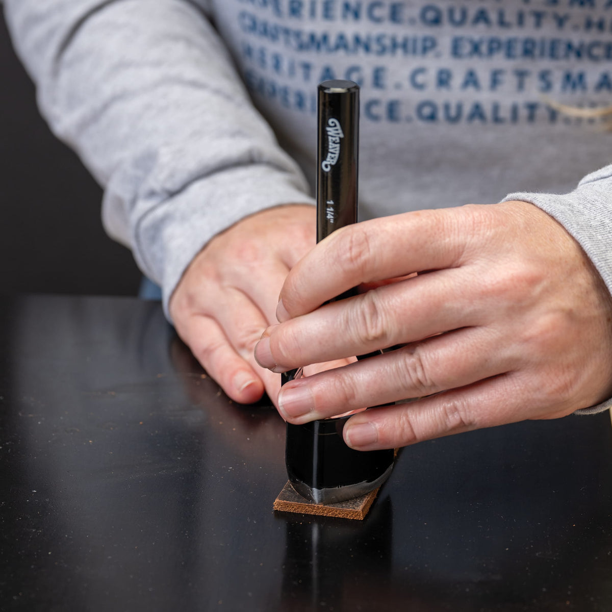 Weaver English Point Strap End Punch