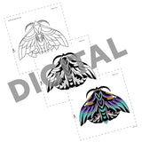 Digital Tattooling Art Patterns - Instant Download