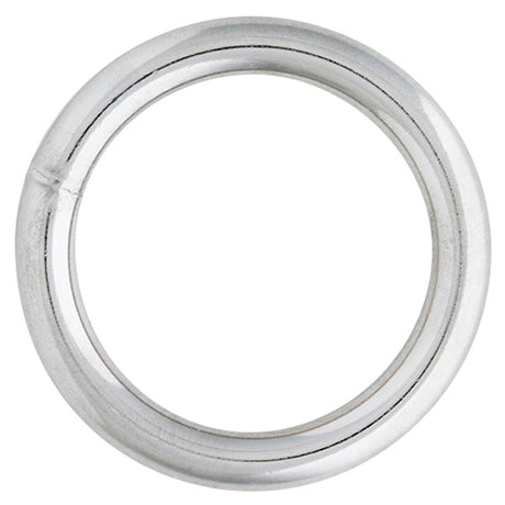 Swpeet 50 Pcs Sliver Assorted Multi-Purpose Metal O Ring for