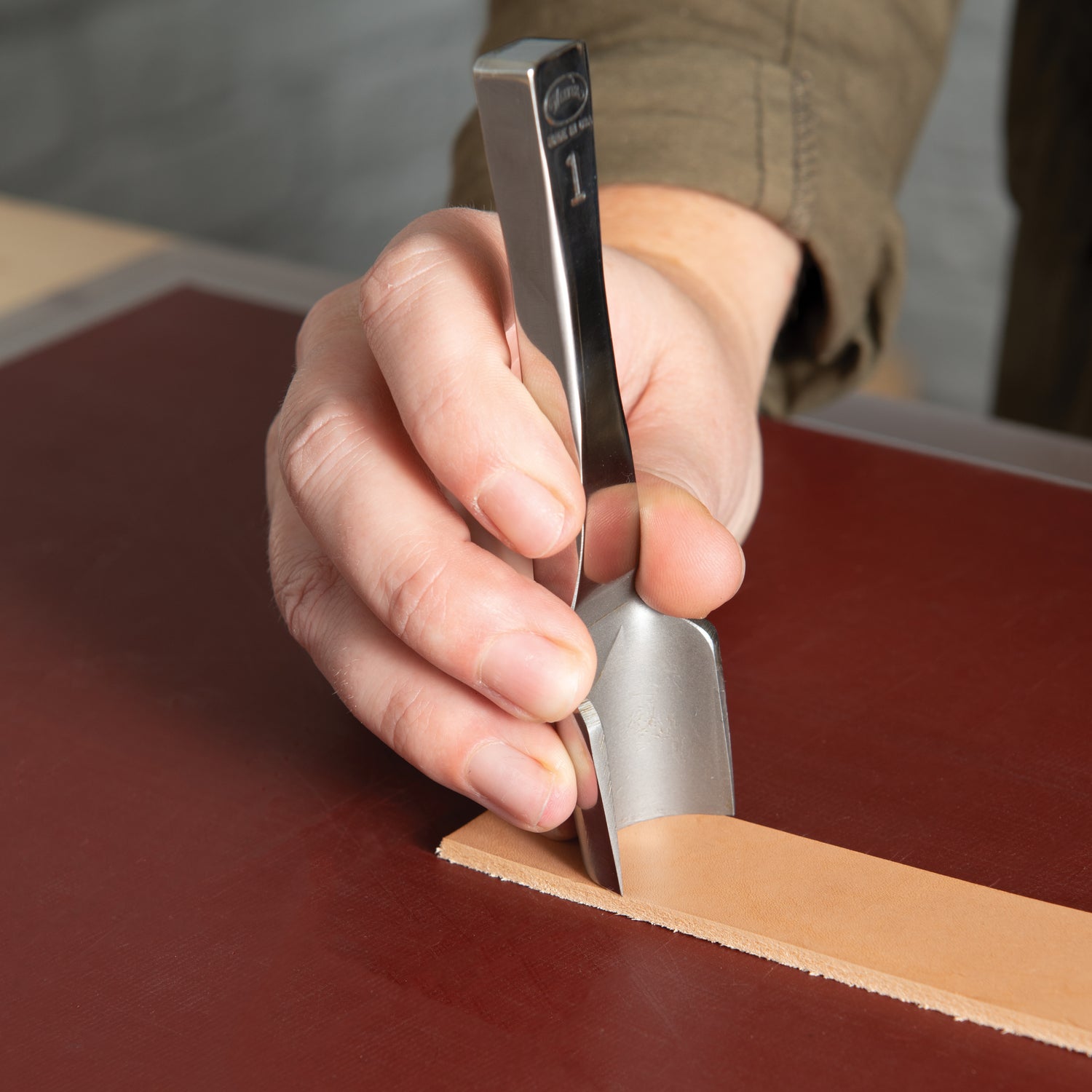 Master Tool Round Strap End Punch - Weaver Leather Supply