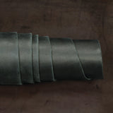 Hermann Oak® Black Veg Tanned Strap Leather, Sides