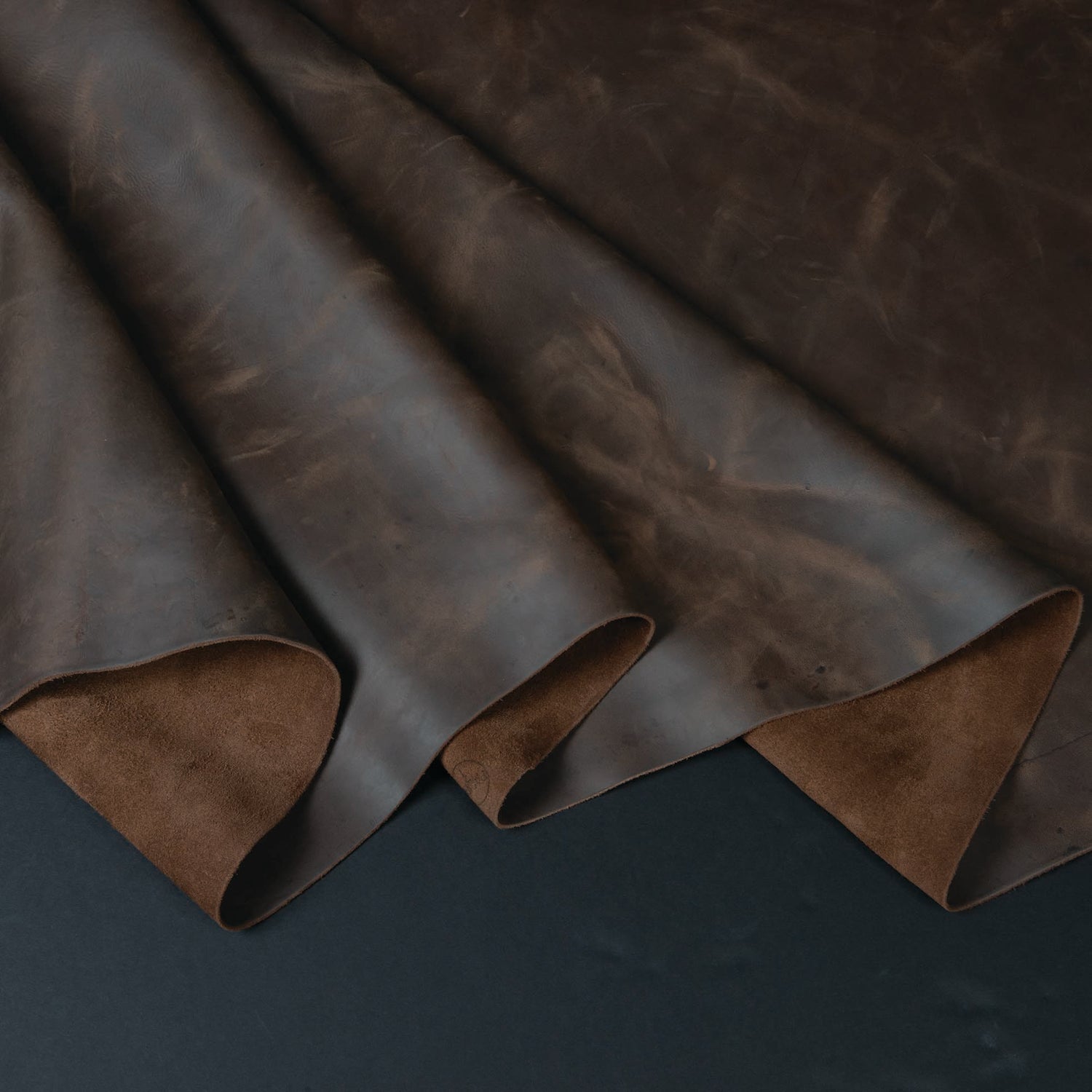 Sample, Frontier Pull-Up Leather