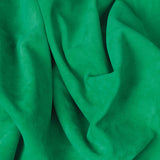 Suede Sample, Emerald Green