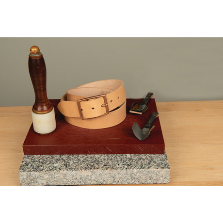 Hermann Oak® Natural Strap Belt Blank, 9/10 oz., 60"-65"