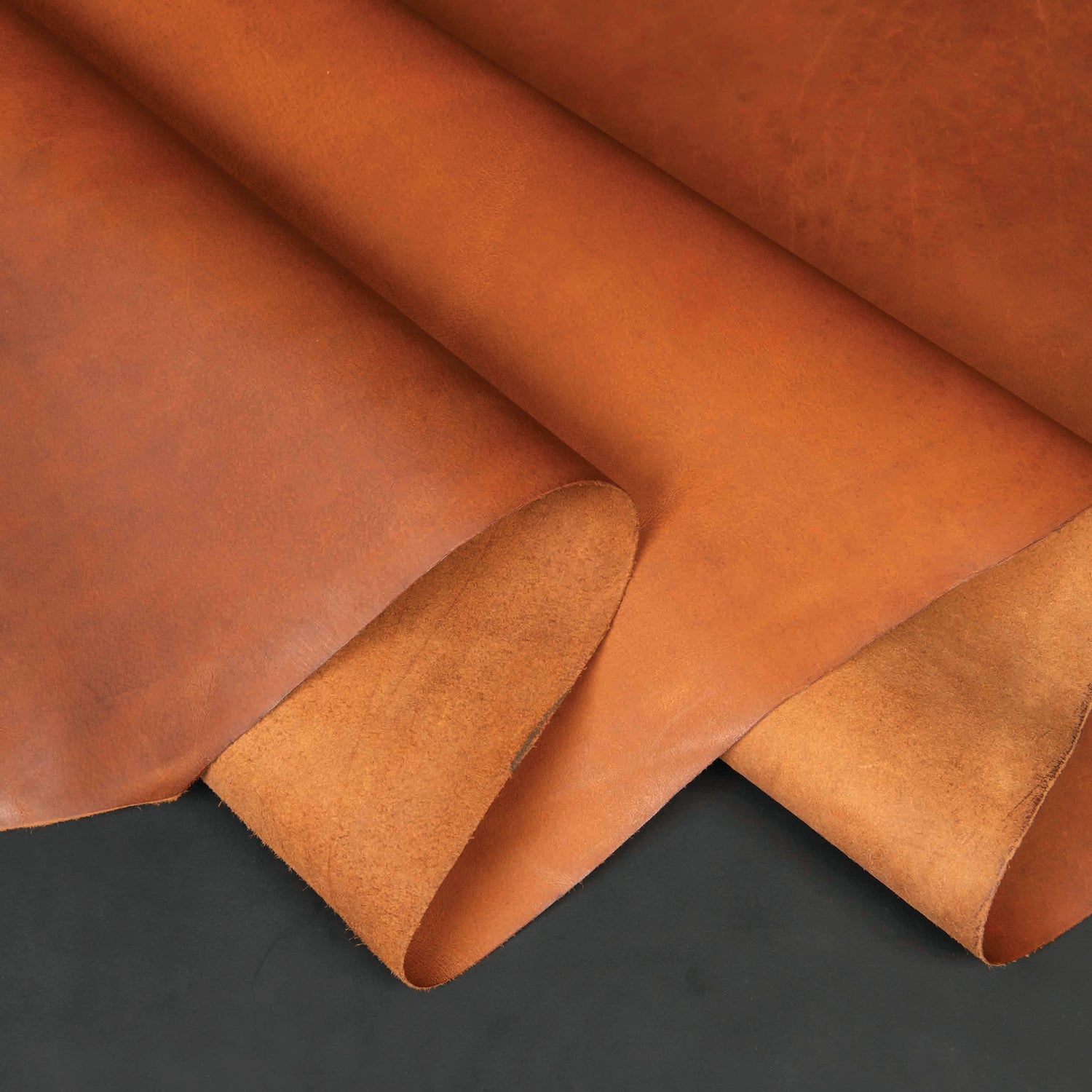 Sample, Water Buffalo Leather, Single Bend