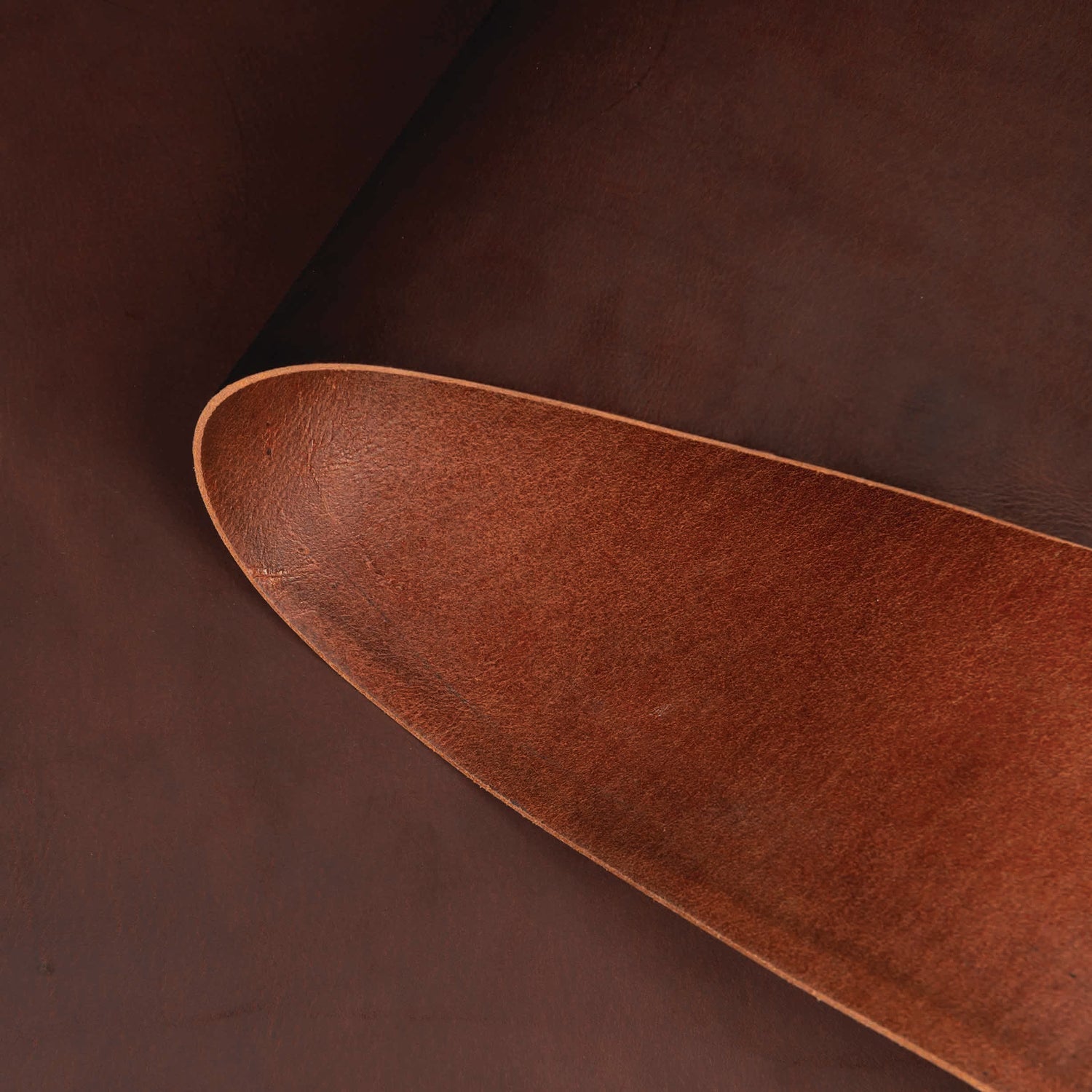 Sample, Water Buffalo Leather, Single Bend