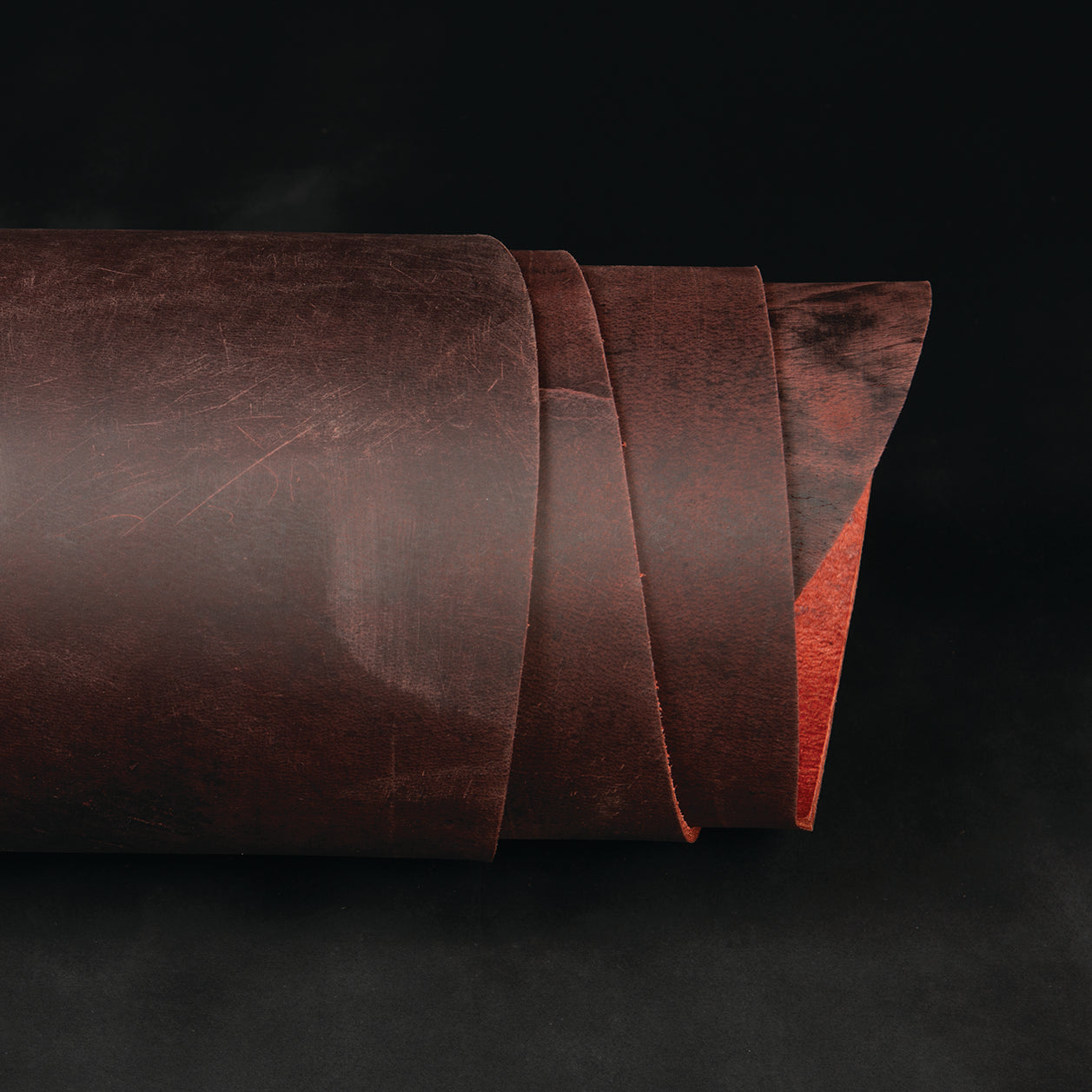 Sample, Water Buffalo Leather, Single Bend