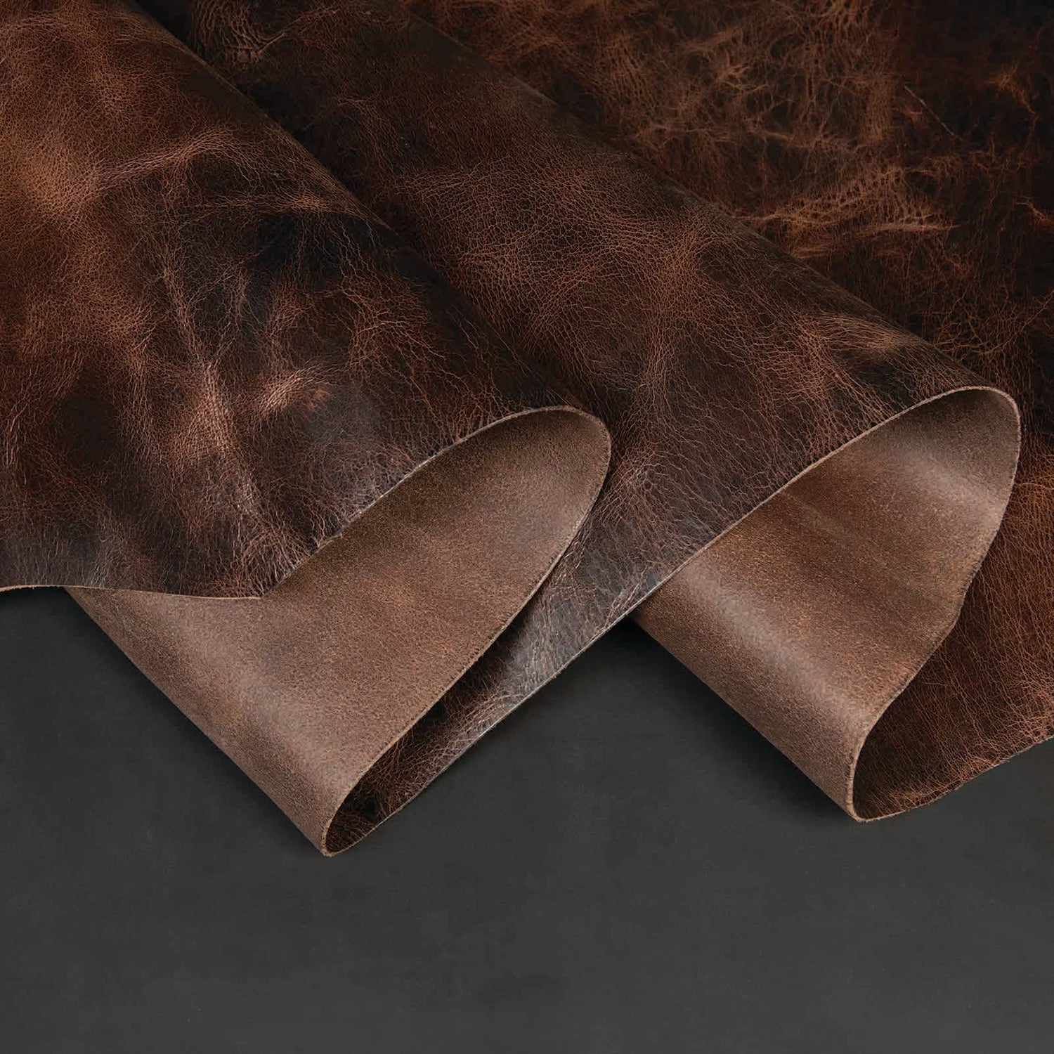 Sample, Water Buffalo Leather, Single Bend