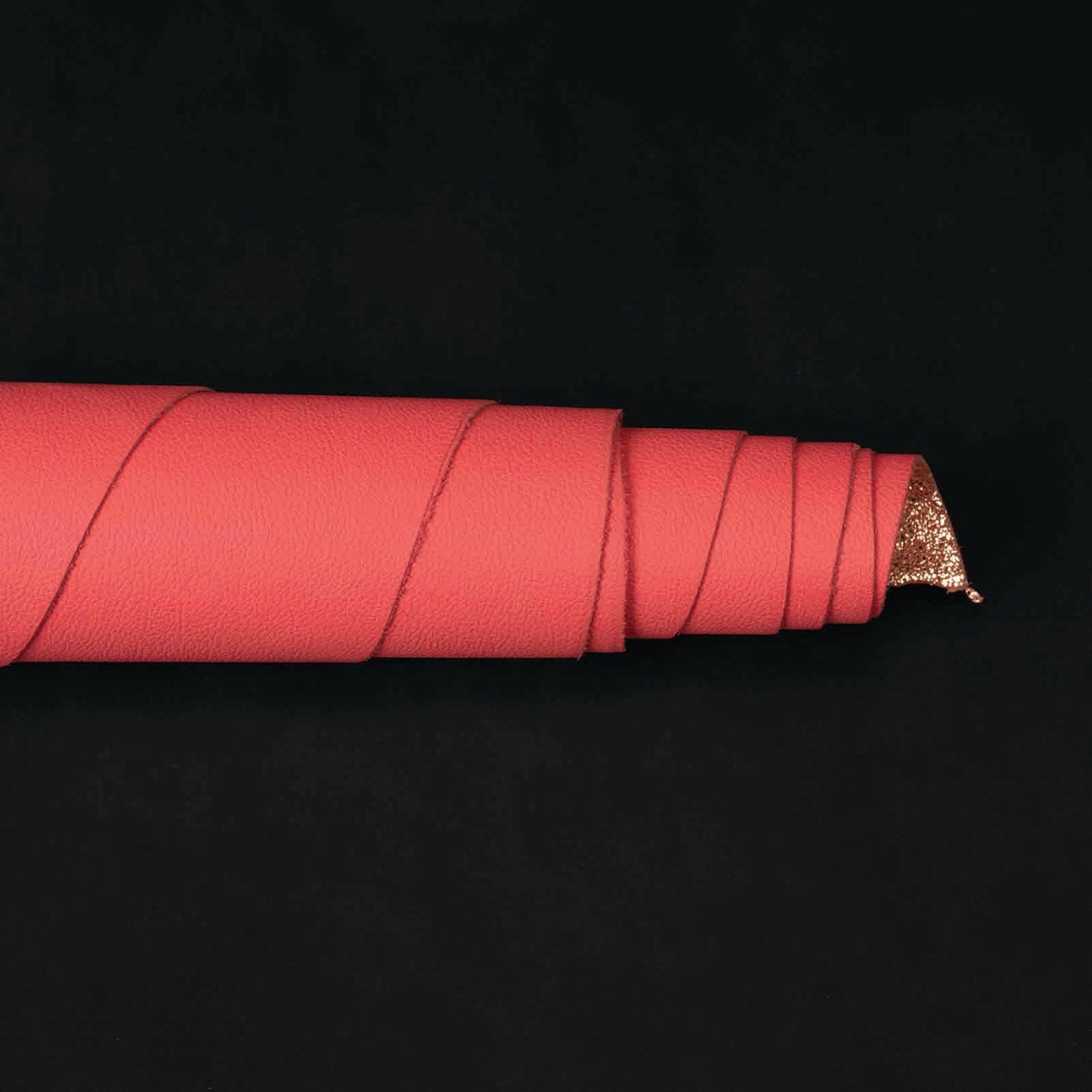 Sample, Double Face Glitter Leather, 2 to 3 oz.