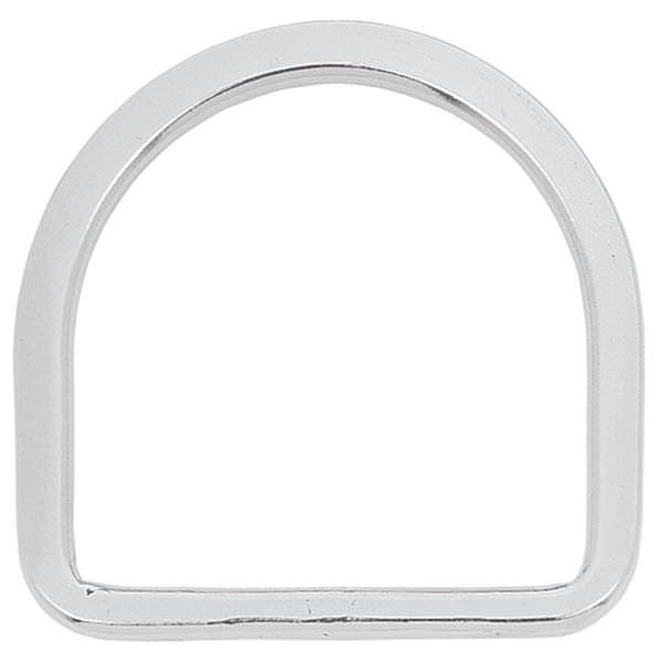 Beveled Saddle Dee Stainless Steel, 3-1/2"