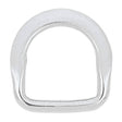 Beveled Saddle Dee Stainless Steel, 1-1/4"