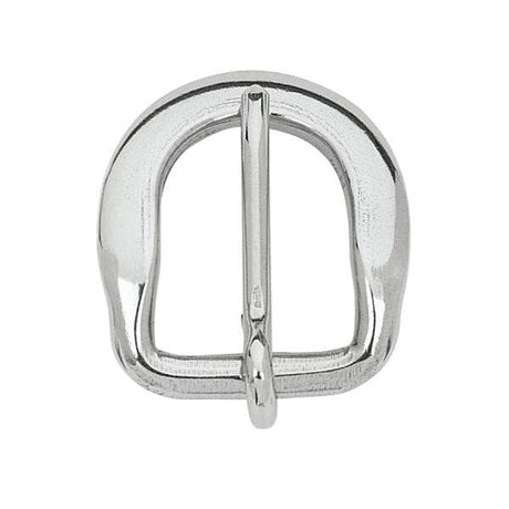 Beveled Buckle Stainless Steel, 1"