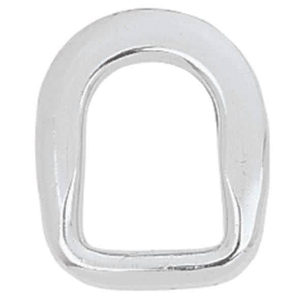 Beveled Saddle Dee Stainless Steel, 3/4"