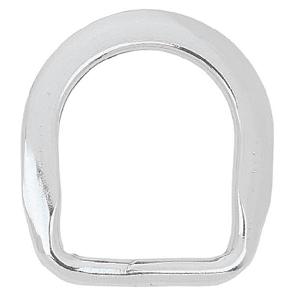 Saddle Rigging D Rings Beveled Saddle D-Ring Stainless Steel, 1-3/4