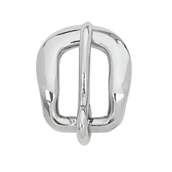 Beveled Buckle Stainless Steel, 1/2"